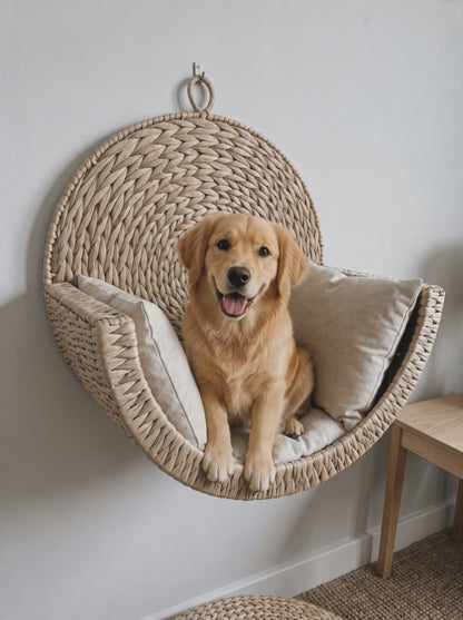 Purr Nestt™ - Handwoven Cat Bed